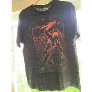 Marvel Daredevil T Shirt Size M Speckled Cotton Rare Graphic